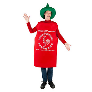 Sriracha Hot Sauce Halloween Costume
