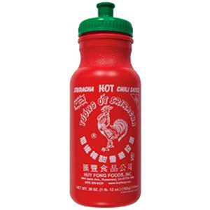 Sriracha Water Bottle