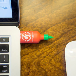 Sriracha Bottle 8GB USB Flash Drive